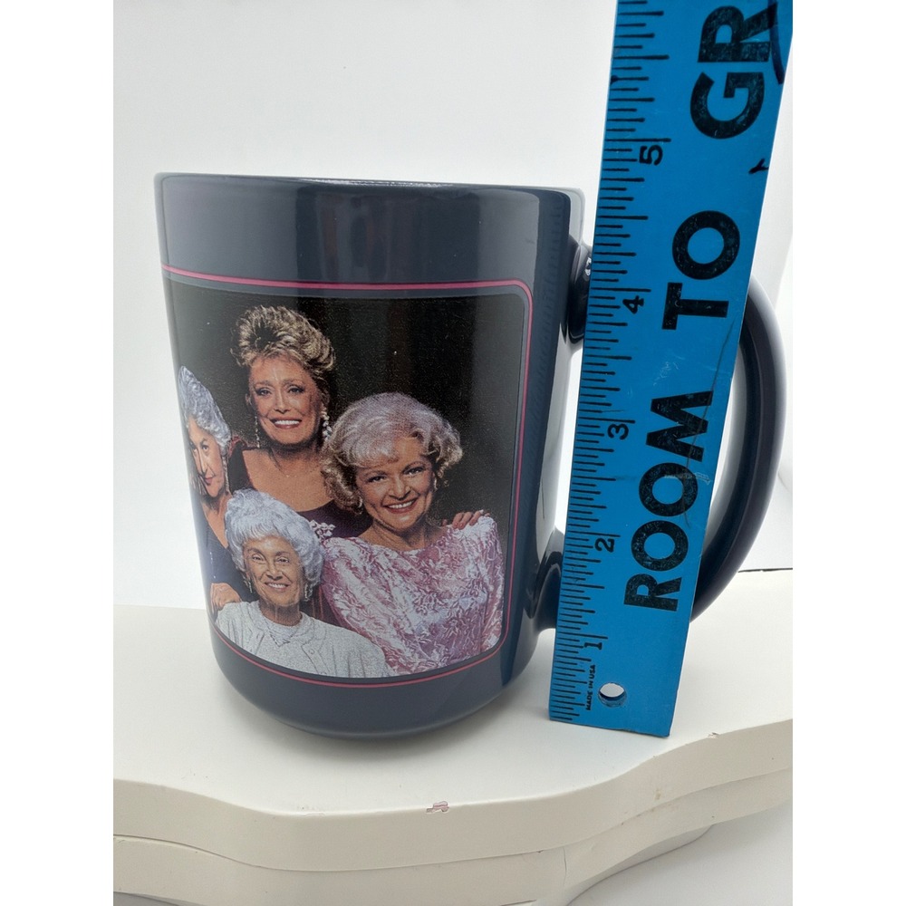 The Golden Girls Gray Ceramic Mug Dorothy Rose Blanche Sophia - Picture 4 of 6
